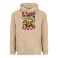 Mushroom Love Mexico Cold Drink Frappe Heavyweight Hoodie - FaDigitalArtStudio
