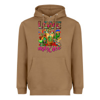 Toasted Coconut Love Mexico Cold Drink Frappe Heavyweight Hoodie - FaDigitalArtStudio