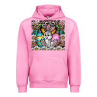 Fuchsia Pink easter Urban Hoodie - CowhideDigitalArt