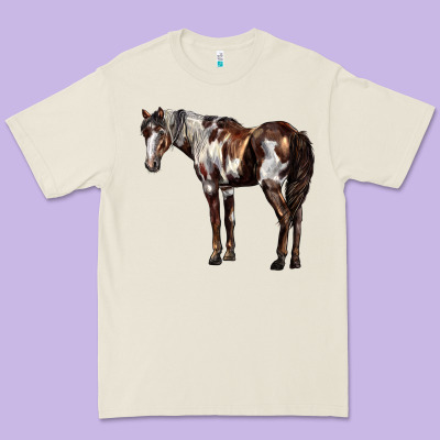 Mustang Horse Premium Tee Designed By Lillyallendesigns
