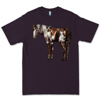 Plum Mustang Horse Premium Tee - LillyAllenDesigns