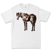 White Mustang Horse Premium Tee - LillyAllenDesigns