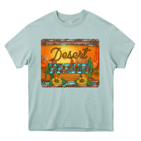 Arona western desert darlin sunset serape leopard sunflowers mousepad Heavy Core Tee - BarkalooDesign