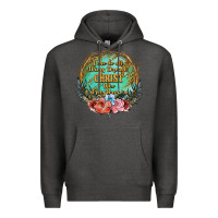 Charcoal Heather i can do all things through christ who strenghtens me Premium Hoodie - JahusDesignShop
