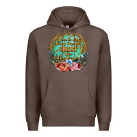 Coffee i can do all things through christ who strenghtens me Premium Hoodie - JahusDesignShop