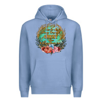 Colony Blue i can do all things through christ who strenghtens me Premium Hoodie - JahusDesignShop