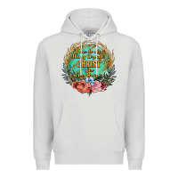 Dove Grey i can do all things through christ who strenghtens me Premium Hoodie - JahusDesignShop