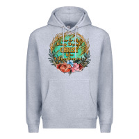 Heather Grey i can do all things through christ who strenghtens me Premium Hoodie - JahusDesignShop