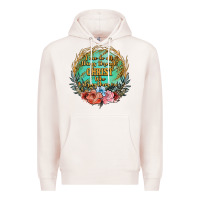 Pale Pink i can do all things through christ who strenghtens me Premium Hoodie - JahusDesignShop