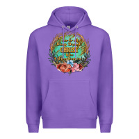 Purple i can do all things through christ who strenghtens me Premium Hoodie - JahusDesignShop