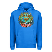 True Royal i can do all things through christ who strenghtens me Premium Hoodie - JahusDesignShop