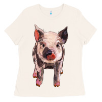 Bone pig Ladies Tee - BarkalooDesign
