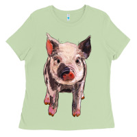 Matcha pig Ladies Tee - BarkalooDesign