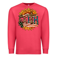 Cardinal Faith USA Premium Sweatshirt - FaDigitalArtStudio