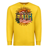 Lemon Faith USA Premium Sweatshirt - FaDigitalArtStudio