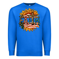 True Royal Faith USA Premium Sweatshirt - FaDigitalArtStudio