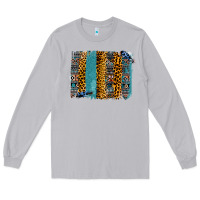 Moon Dust Aztec Leopard Glitter Brushstrokes Long Sleeve Tee - Bettercallsaul