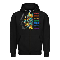 Black god says you are unique Zipper Hoodie - CowGirlArtShop