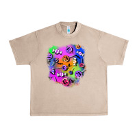 French Oak halloween candy patches 1 Urban Heavy Tee - BundleAndBundleShop