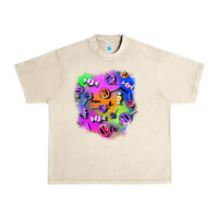 Sandshell halloween candy patches 1 Urban Heavy Tee - BundleAndBundleShop