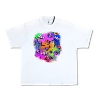 White halloween candy patches 1 Urban Heavy Tee - BundleAndBundleShop