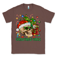 Chestnut Christmas Vibes Classic Tee - BundleAndBundleShop