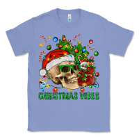 Colony Blue Christmas Vibes Classic Tee - BundleAndBundleShop