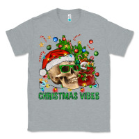 Heather Grey Christmas Vibes Classic Tee - BundleAndBundleShop