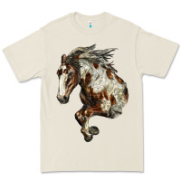 Bone Mustang Horse Premium Tee - LillyAllenDesigns