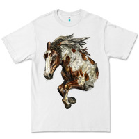 White Mustang Horse Premium Tee - LillyAllenDesigns
