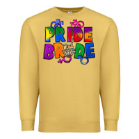 Antique Gold Pride bride Premium Sweatshirt - FaDigitalArtStudio