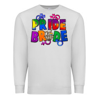 Dove Grey Pride bride Premium Sweatshirt - FaDigitalArtStudio