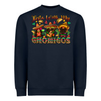 Navy fiesta with my gnomigos Heavyweight Sweatshirt - texasbilliewilder