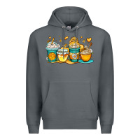 Rock honey bee coffee cups Premium Hoodie - OliviaCreatesArt