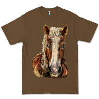 Cacao Belgian Horse Premium Tee - LillyAllenDesigns