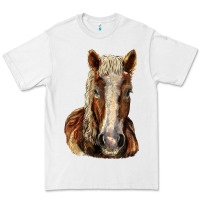 White Belgian Horse Premium Tee - LillyAllenDesigns