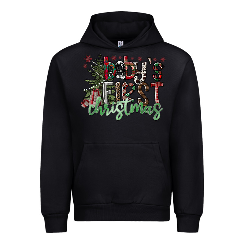 Baby's First Christmas Urban Hoodie by CowhideDigitalArt | Teevron