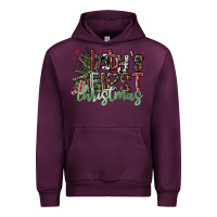 Mauve Wine Baby's First Christmas Urban Hoodie - CowhideDigitalArt