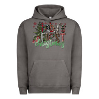 Pigment Tornado Baby's First Christmas Urban Hoodie - CowhideDigitalArt