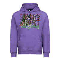 Tulip Baby's First Christmas Urban Hoodie - CowhideDigitalArt