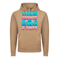 Trans Rights Are Human Rights Vintage Hoodie | Teevron