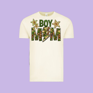 Boy Mom Vintage Tee Designed By Bundleandbundleshop