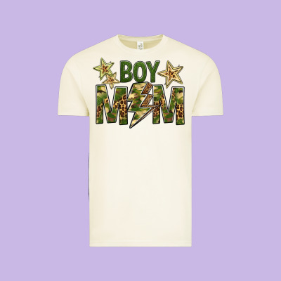Boy Mom Vintage Tee Designed By Bundleandbundleshop