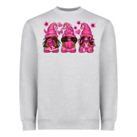 Breast Cancer Afro Gnomies Heavyweight Sweatshirt | Teevron