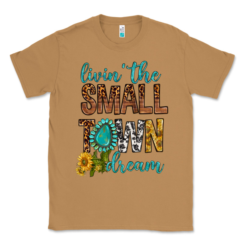 Living The Small Town Dream Classic Tee by BundleAndBundleShop | Teevron