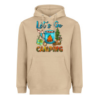 Mushroom Let's Go Camping Coffee Mug Heavyweight Hoodie - FaDigitalArtStudio