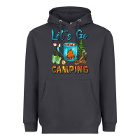 Smoke Let's Go Camping Coffee Mug Heavyweight Hoodie - FaDigitalArtStudio