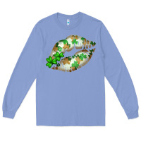 Colony Blue St. Patricks Day White Lips Long Sleeve Tee - Bettercallsaul