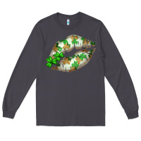 Smoke St. Patricks Day White Lips Long Sleeve Tee - Bettercallsaul
