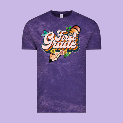 First Grade Vintage Tee Designed By Jahusdesignshop